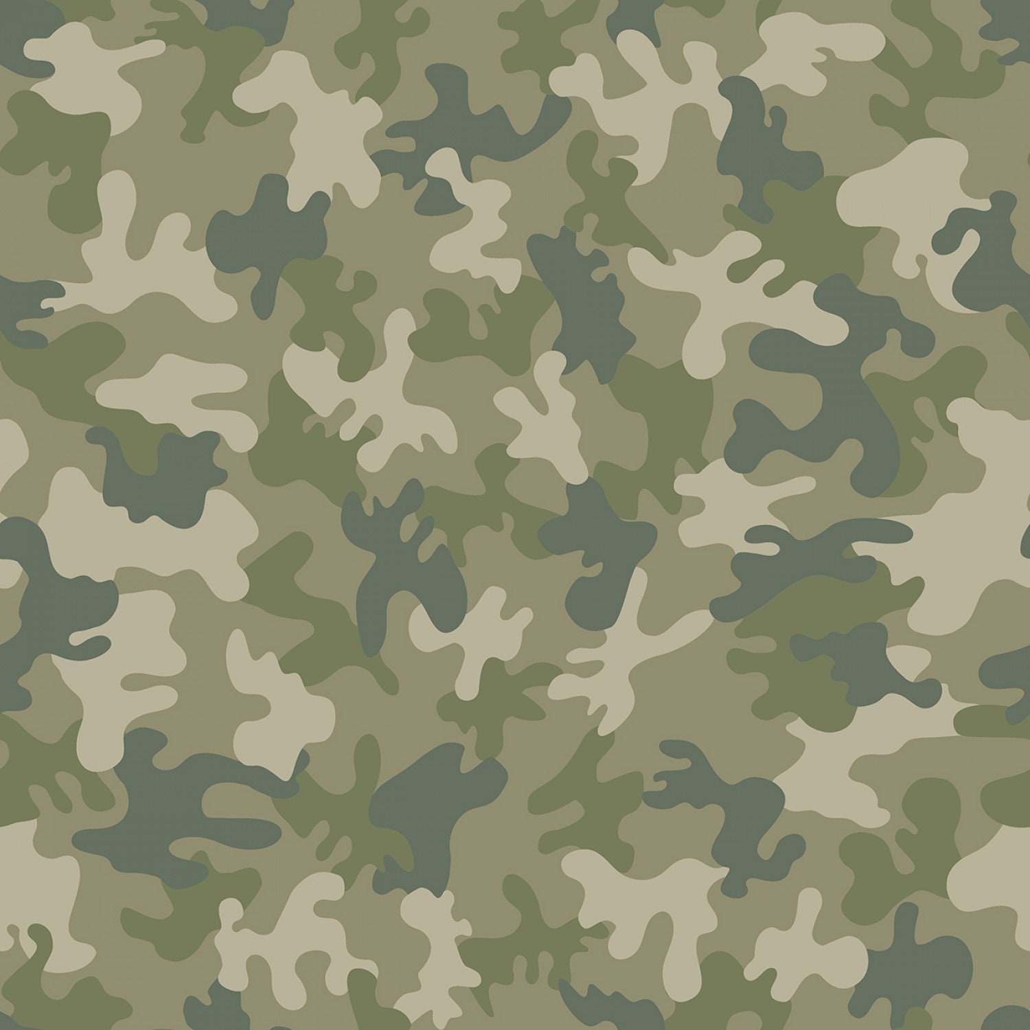 Camouflage Fabric / Incognito Forest Camo Fabric / Fall