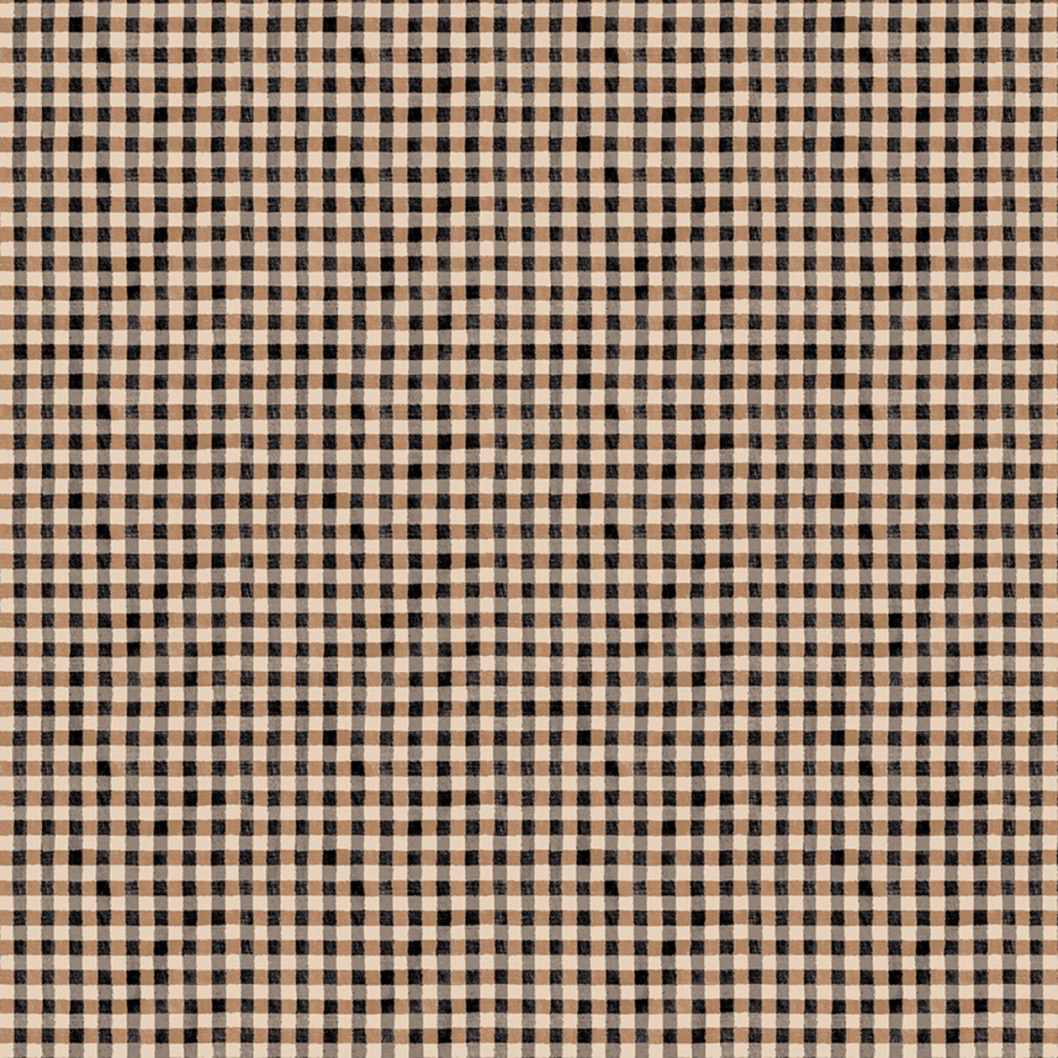Black Mini Gingham Fabric by the Yard Certified Delicious Etsy