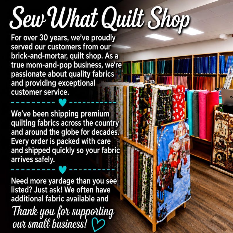 A little about Sew What Quilt Shop