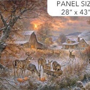 Moda Fabrics Deer Christmas Spearmint31166-14