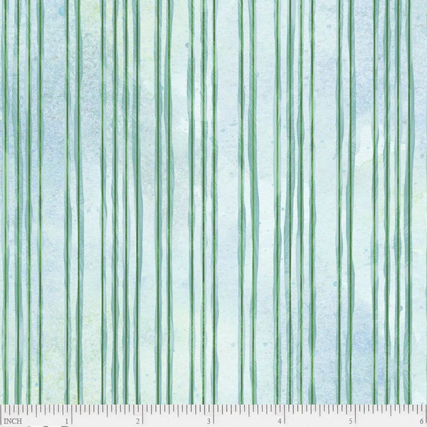 Baby Safari Green Stripe Fabric by P&B Textiles Fabric by the yard / Baby Nursery Fabric Yardage and Fat Quarters