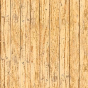 Pannelli in legno Rovere chiaro Live Love Camp / Tessuto Landscape / Tessuti Kanvas Tessuto effetto legno tagliato su misura e tessuto Fat Quarter