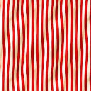Red and White Stripe Fabric / Lady Liberty by Timeless Treasures / Patriotic Fabric / Red and White / By The Yard and Fat Quarters