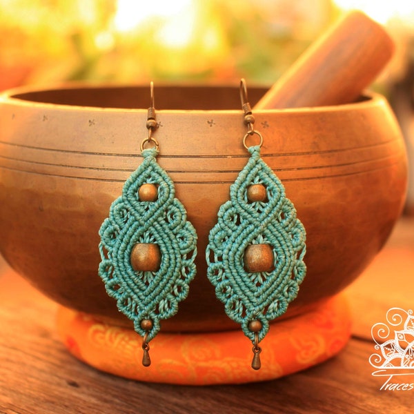 Macrame Earrings Etsy