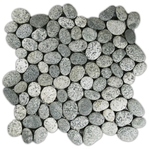 Glazed Speckled Pebble Tile 1 sq.ft