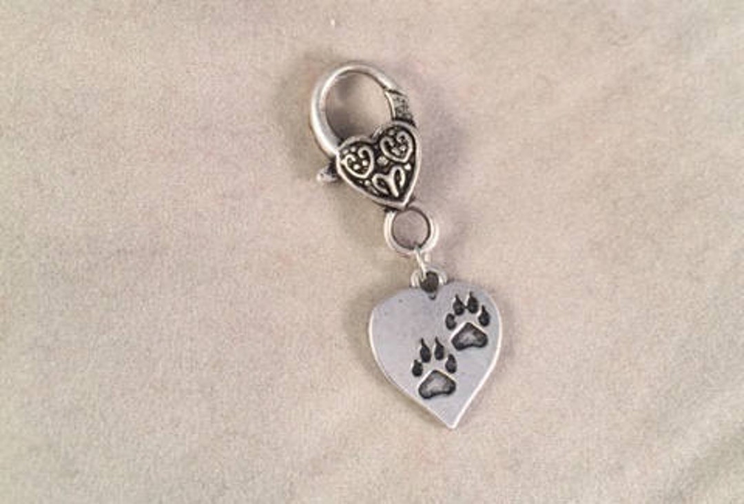 Paw Zipper Pull Mans Best Friend Zipper Pull Pet Paw Zipper Etsy
