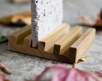 Coaster Holder - Solid Hardwood