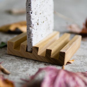 Coaster Holder - Solid Hardwood