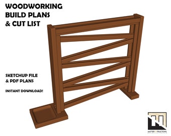 Wooden Toy Marble Run - Download Plans