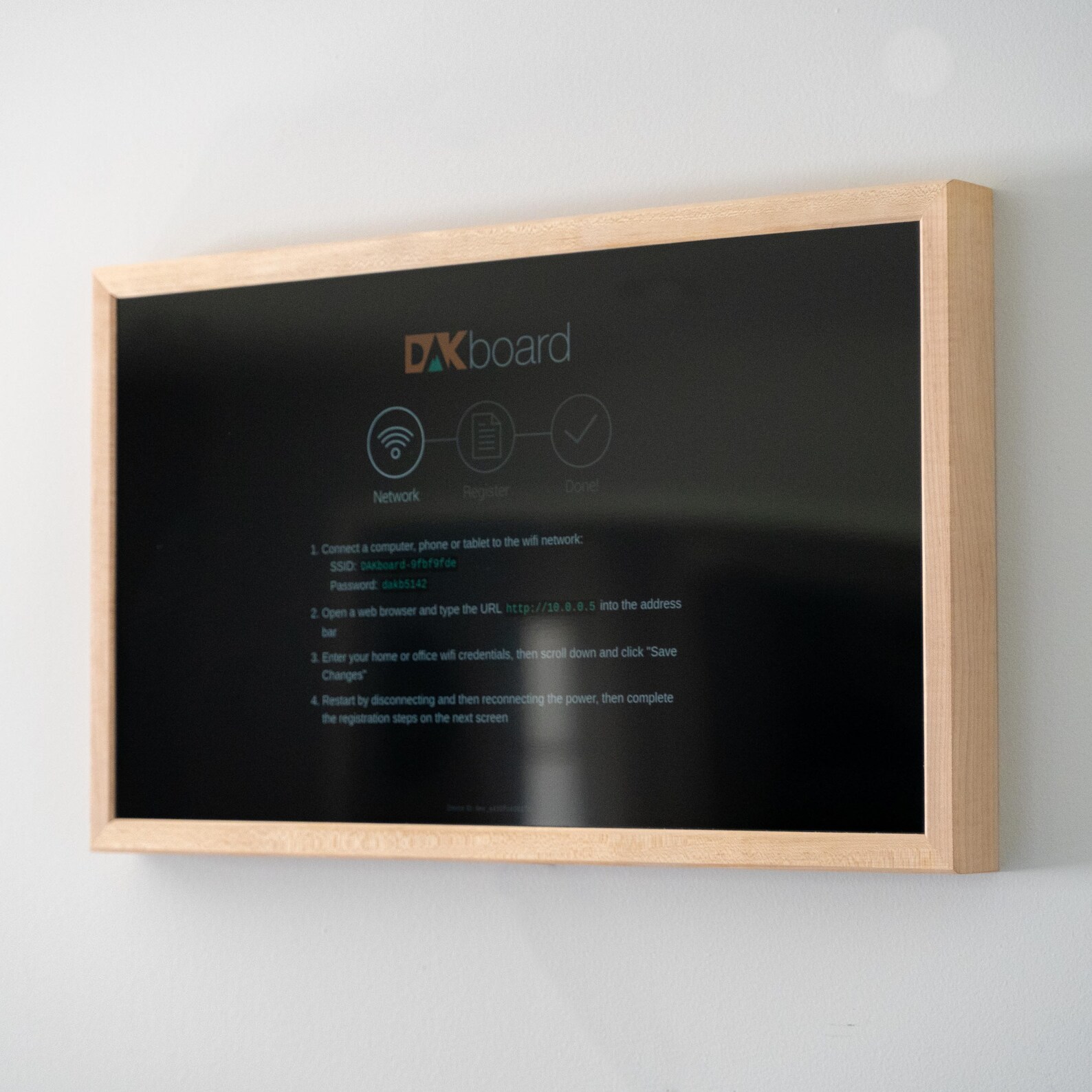 32 Digital Wall Display Smart Screen Wifi Calendar Etsy