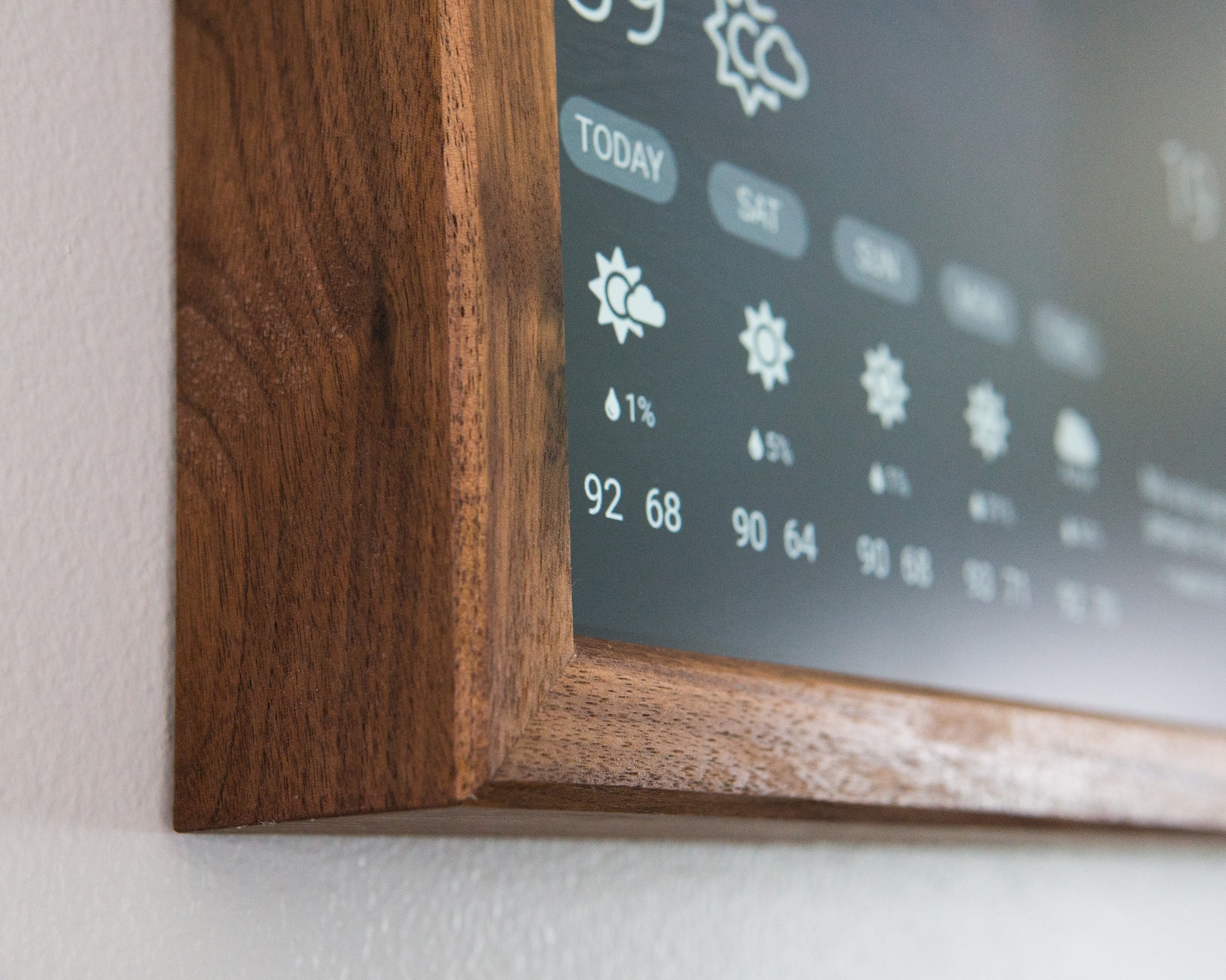 32 Digital Wall Display Smart Screen Wifi Calendar Etsy