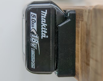 2 PACK! Makita 18v Battery Mount - Holder