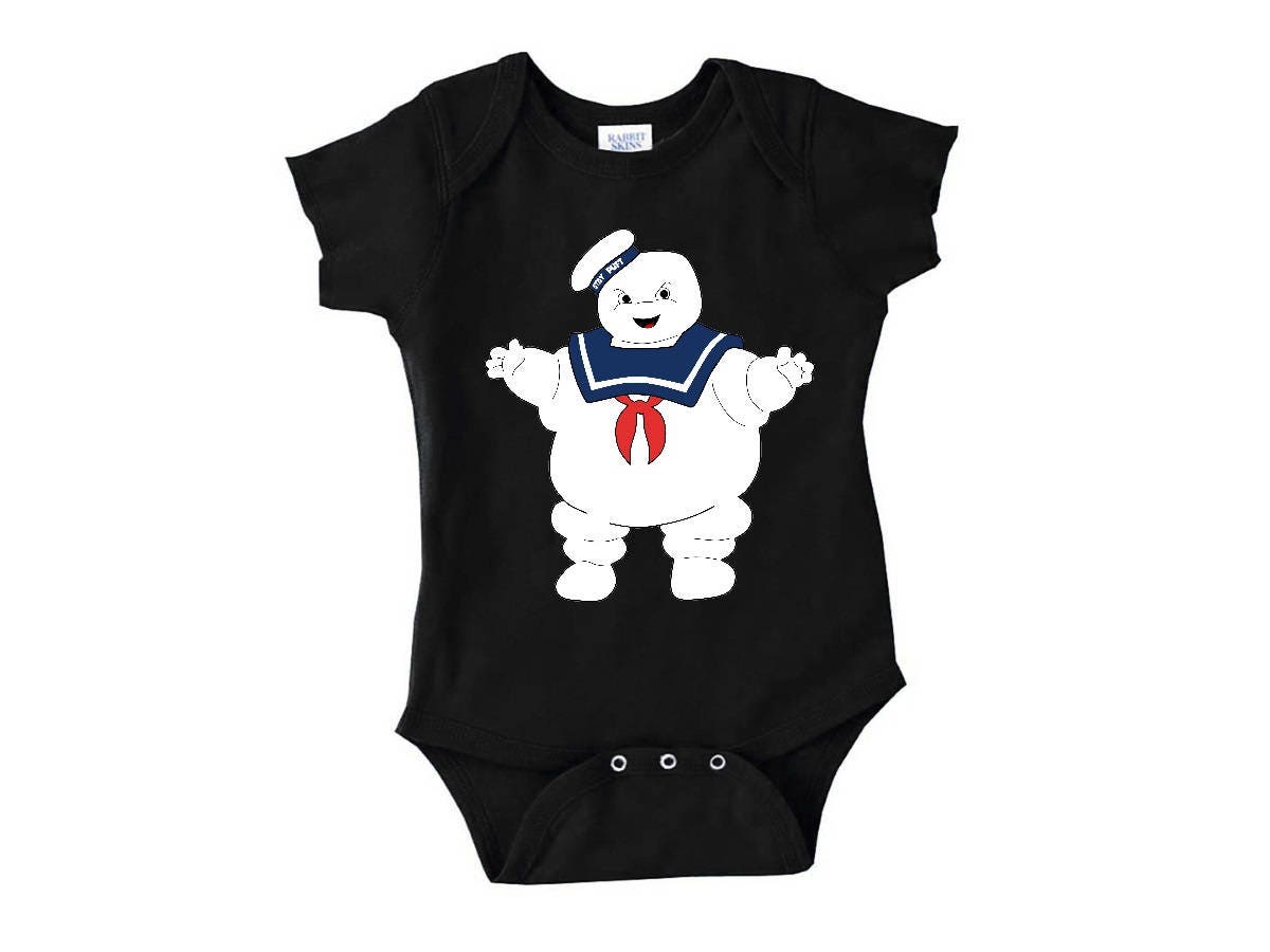 Stay Puft Marshmallow Man Ghostbusters Onesie LJ 57 Etsy