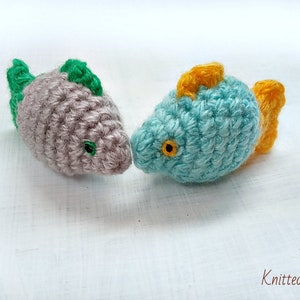 Crochet fish Toys for cats