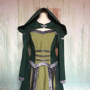Celtic dress for fantasy larp