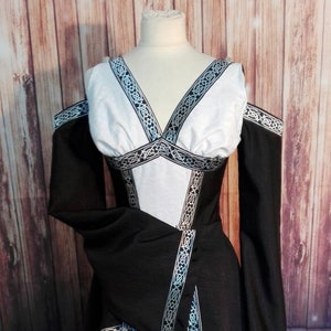 Abito celtico da sacerdotessa fantasy - Etsy Italia
