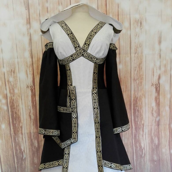 fantasy priestess celtic dress