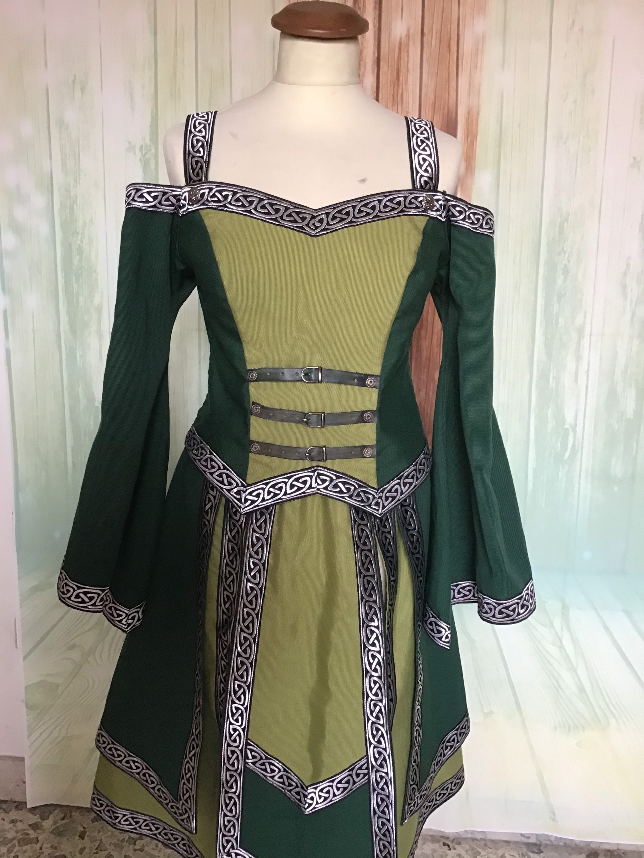 Celtic Dress for Fantasy Larp - Etsy