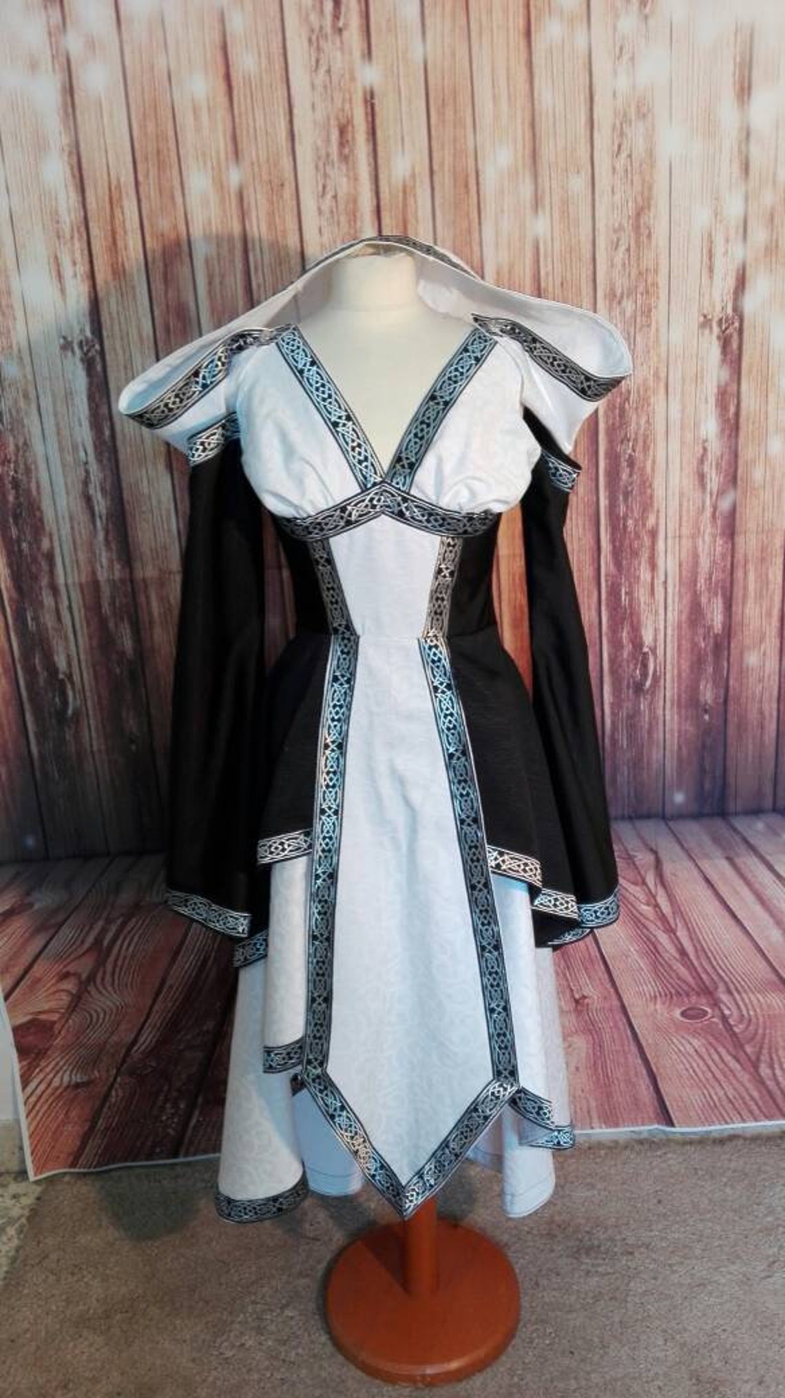 Abito celtico da sacerdotessa fantasy - Etsy Italia