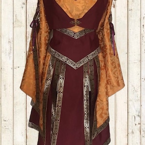 fantasy warrior larp dress in different colors