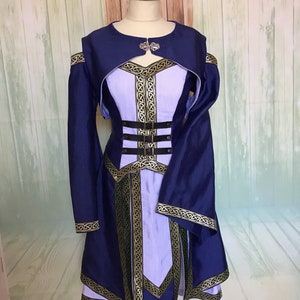 Celtic dress for fantasy larp