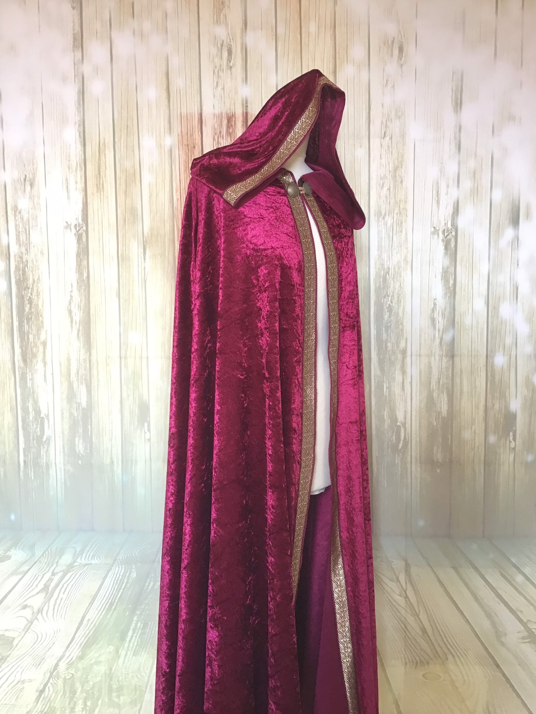 Velvet Elf Robe Chenille Velvet Elf Cloak - Etsy