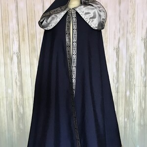 Lined Cloak With Border - Etsy