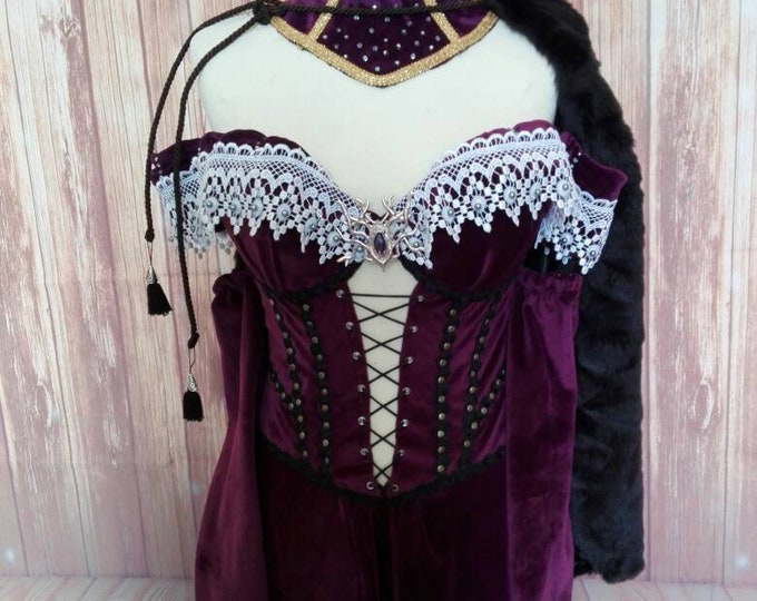 Liliana MTG Cosplay Gothic Dress Fantasy Dress Original | Etsy