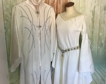 ロード・オブ・ザ・リング』のローハンの白いドレスのエオウィン