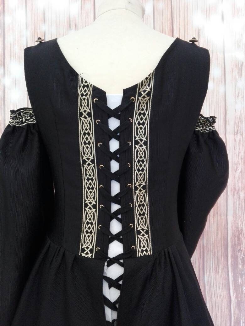 Abito celtico da sacerdotessa fantasy - Etsy Italia