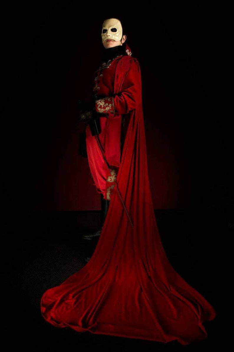 red phantom of the opera costume