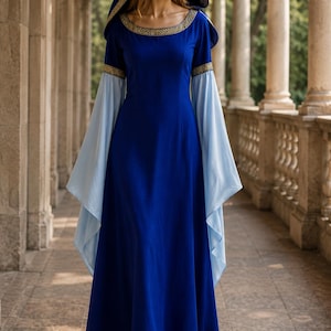 arwen blue velvet dress Velvet Arwen Dress
