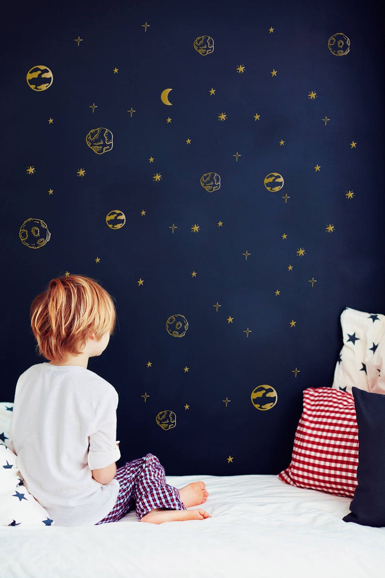 outer space nursery decor
