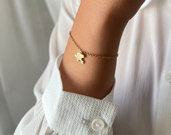 Puzzle Armband, Puzzleteil Schmuck, Puzzle Schmuck, Freundschaftsarmband