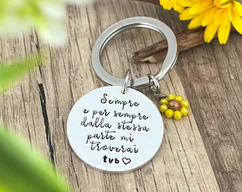 Portachiavi Personalizzato, Regalo Personalizzato, Portachiavi Motivazionale