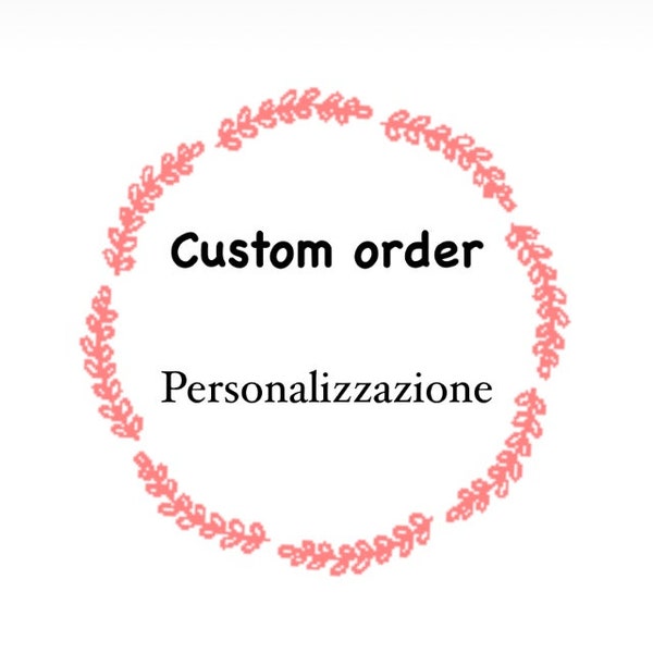 Ordine personalizzato