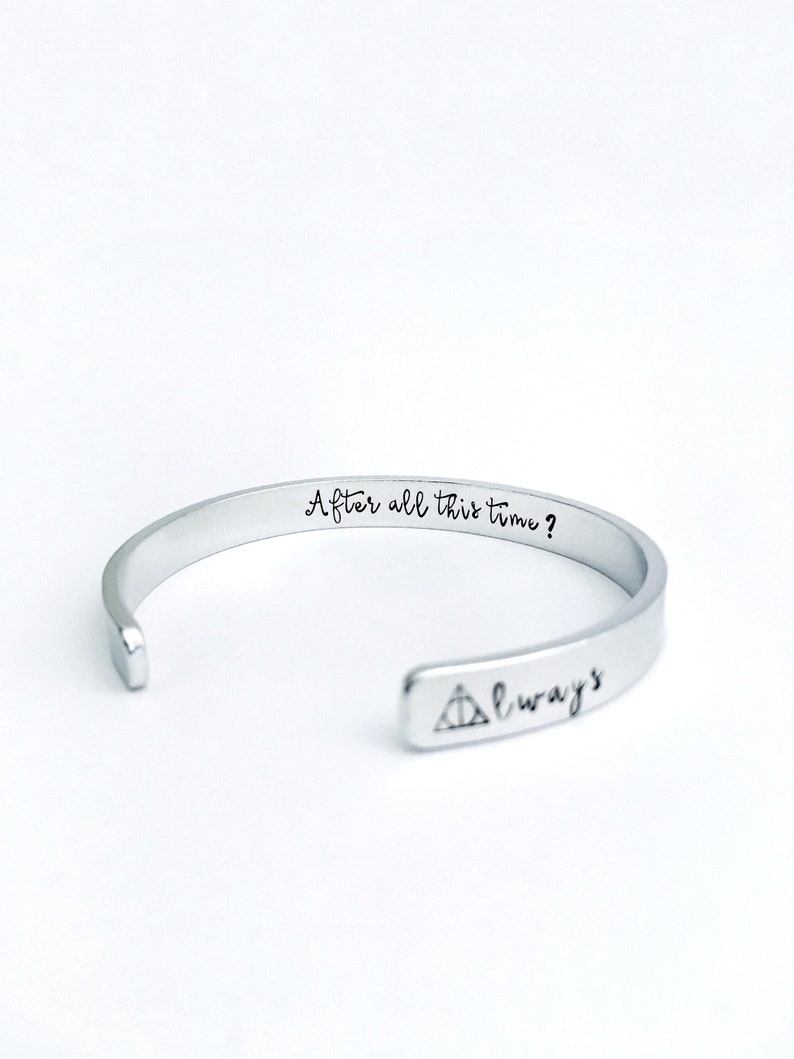 After All This Time Gift After All This Time Always Bracelet Hand Stamped Bracelet Always Bracelet,
