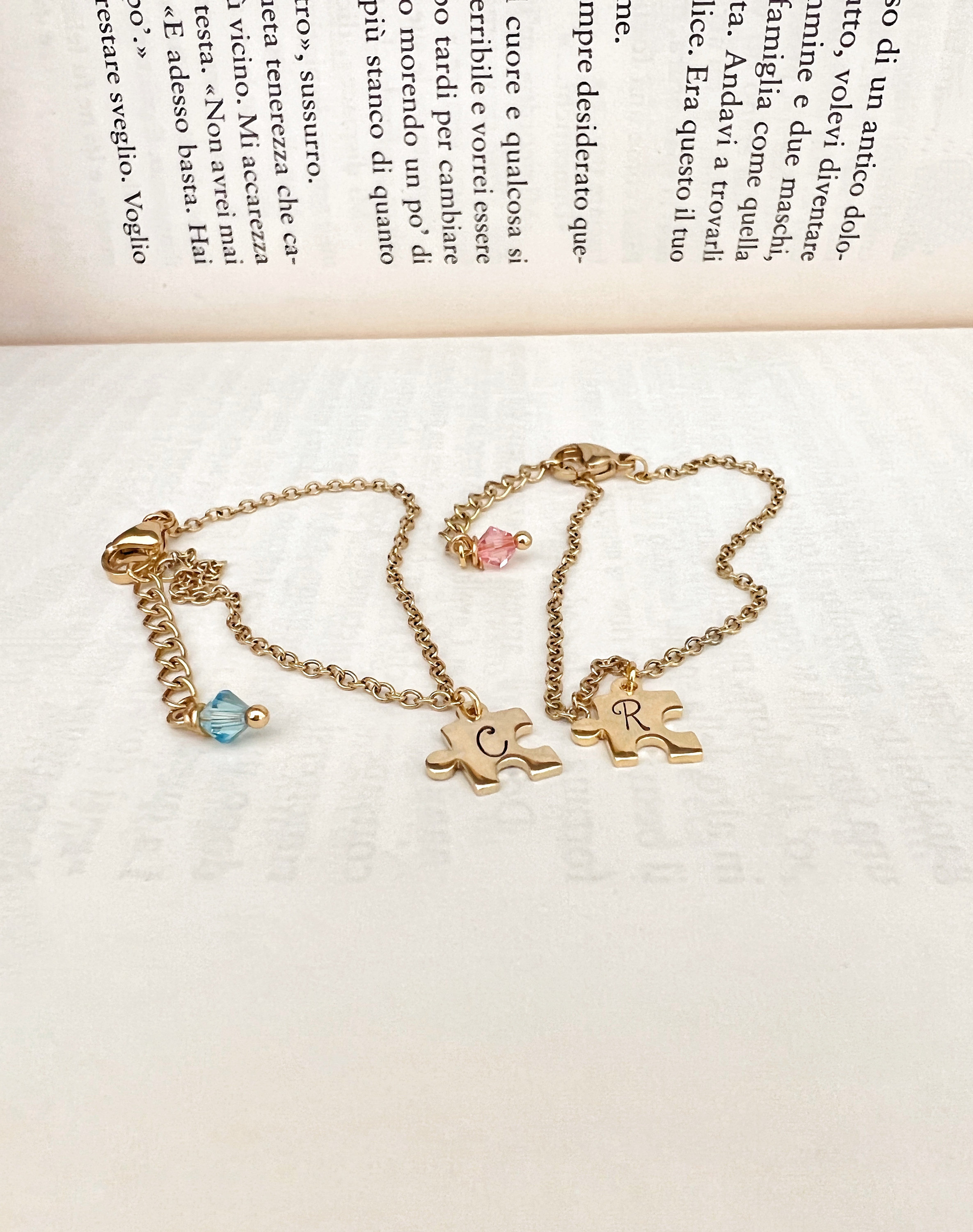 Puzzle piece shop friendship bracelet