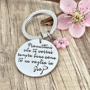 Portachiavi Personalizzato, Regalo Personalizzato, Portachiavi Motivazionale