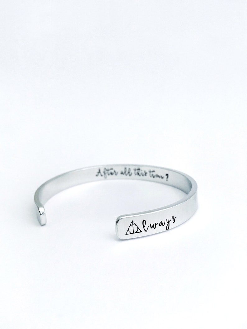 After All This Time Gift After All This Time Always Bracelet Hand Stamped Bracelet Always Bracelet,