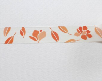 Magnolia Blossom Washi Tape, 23mm de large