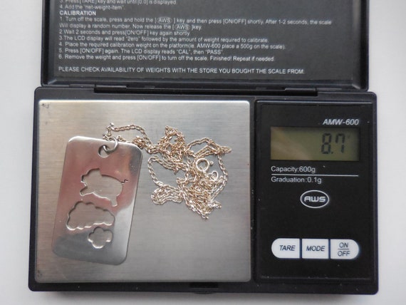 When Pigs Fly Rectangular Pendant & 24 Inch Chain… - image 8