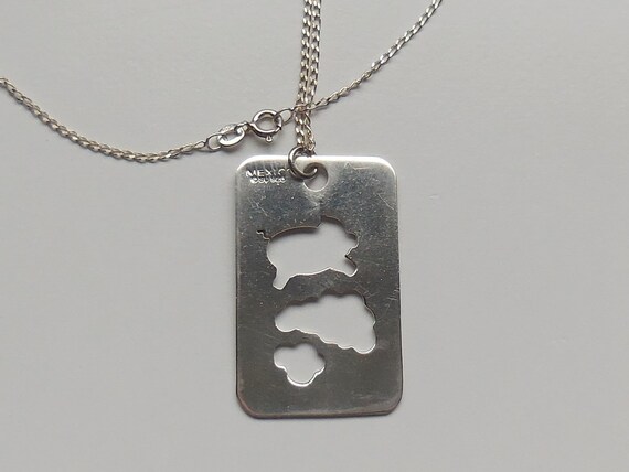When Pigs Fly Rectangular Pendant & 24 Inch Chain… - image 5