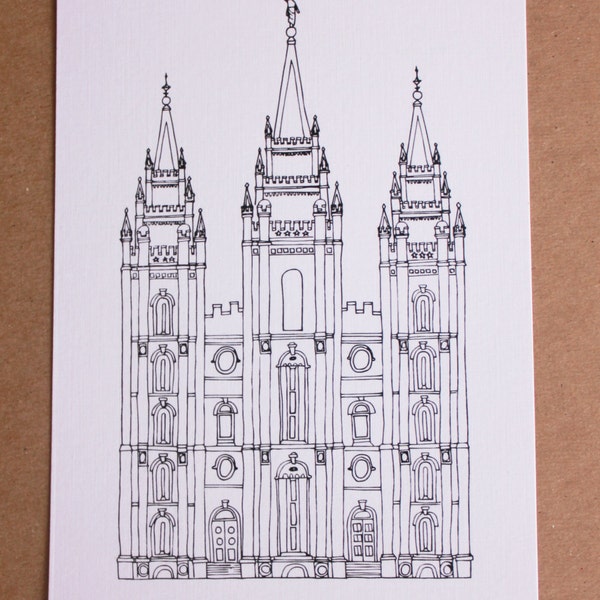 Salt Lake Temple - Etsy
