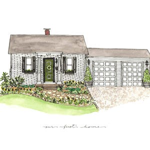 Custom House Drawing image 1