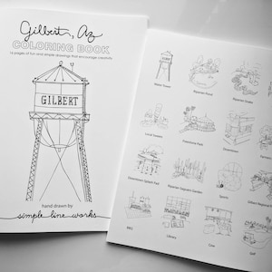 Coloring Book - Gilbert, Arizona