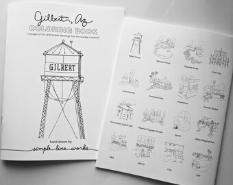 Coloring Book - Gilbert, Arizona