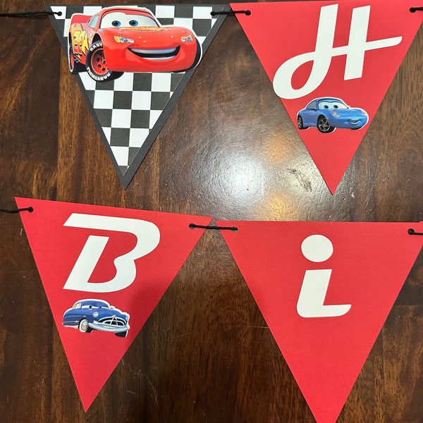 Lightning Mcqueen Birthday Decorations - Etsy
