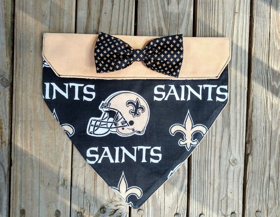 saints dog bandana