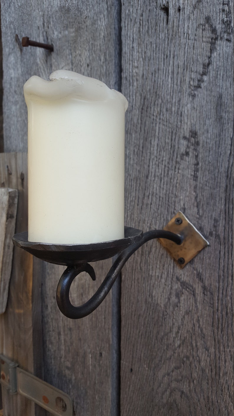 Rustic Candle VOTIVE Holder Sconce Hand Glad to do Etsy
